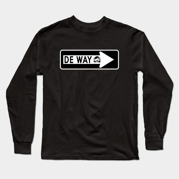 One Wae Street Long Sleeve T-Shirt by CCDesign